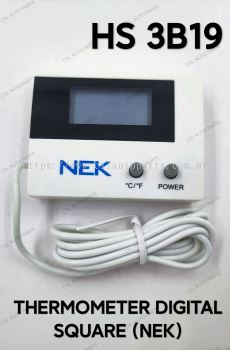 HS 3B19 THERMOMETER DIGITAL - SQUARE (NEK)