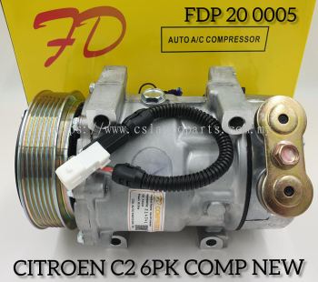 Citroen C2 6PK Compressor New