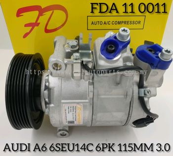 FDA 11 0011 Audi Q7 6SEU14C 6PK Compressor New