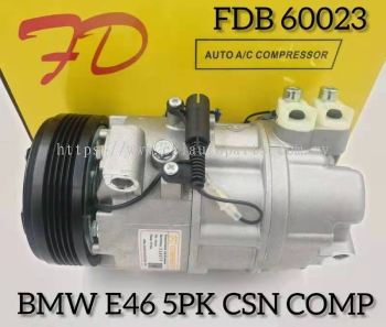 BMW E46 5PK CSN Compressor New