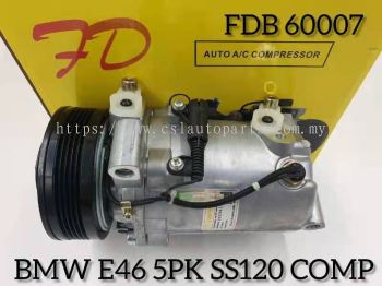 FDB 60007 BMW E46 5PK Seiko-Seiki Compressor New Compressor (NEW)