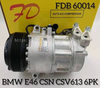 FDB 60014 BMW E46 6PK CSN Compressor New