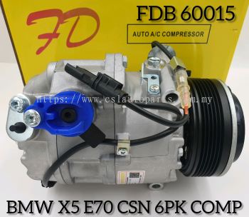 FDB 60015 BMW X5 6PK Calsonic Compressor New