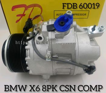 FDB 60019 BMW X6 E71 8PK calsonic Compressor New