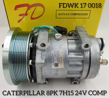 FDWK 17 0018 Caterpillar 8PK 24V Compressor New