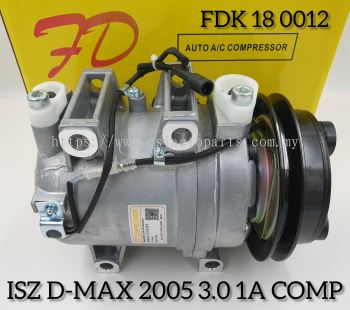 FDK 18 0012 Isuzu D-Max 3.0 Calsonic Compressor New