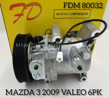 FDM 80032 Mazda 3 2009 Valeo 6PK Compressor New