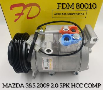 FDM 80010 Mazda 3/5 HCC 5PK Compressor New