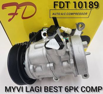 Perodua Myvi Lagi Best 6PK Compressor New