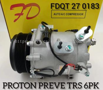 FDQT 27 0183 Proton Preve 6PK,Saga FLX 6PK Compressor New