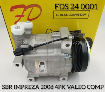 FDS 24 0001 Subaru Impreaza 08Y 4PK Compressor New