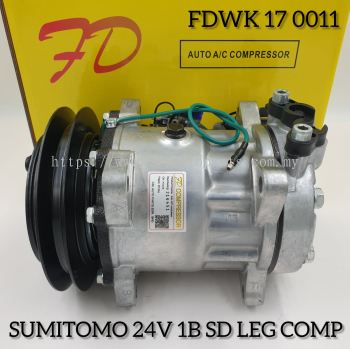 FDWK 17 0011 Sumitomo 1B SD7H15 508 24V Compressor New