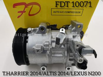 FDT10071 Toyota Harrier 2014/Altis 2014/Lexus N200 Compressor New