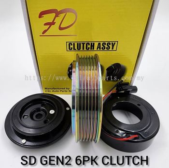 FD 0073 Proton Gen 2 SD SD7H15-NDL 6PK Clutch (NEW)