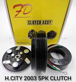 FD 0078 Honda City 2003 TRSE07 5PK 3606 Clutch (NEW)