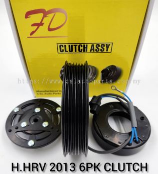 FD 0100 Honda HRV 2013 10SRE11C 6PK Clutch (NEW)