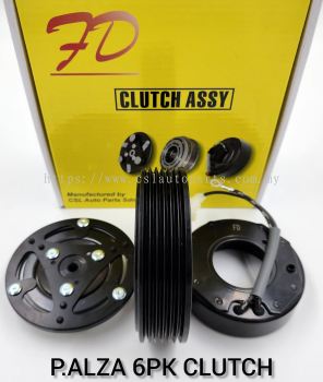 FD 0016 Perodua Alza 2008 10SA13C 6PK Clutch (NEW)