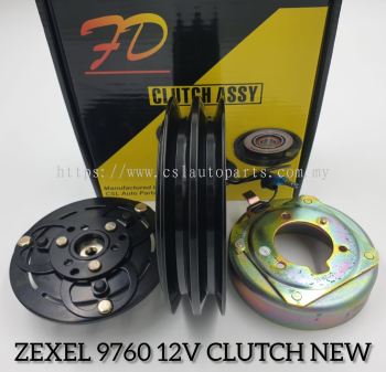 FD 0121 Zexel 9760 KS 2A 12V Clutch (NEW)