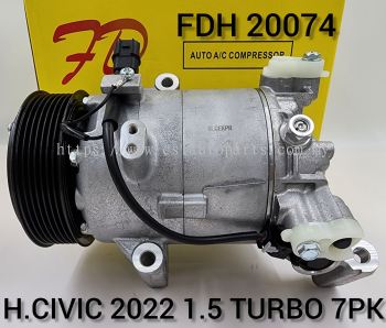 FDH 20074 Honda Civic 2022 1.5 Turbo 7PK Compressor (NEW)