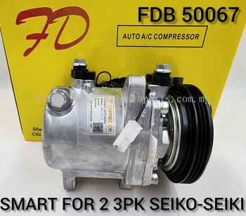 FDB 50067 Smart Fortwo 3PK Seiko-Seiki R134 Compressor (NEW)