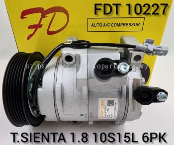 FDT 10227 T/Sienta 1.8 10S15C 6PK Compressor (NEW)