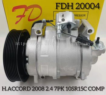 FDH 20004 H/Accord 2008 10SR15C 7PK 2.4 Compressor (NEW)