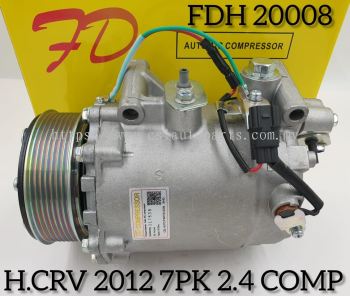 FDH 20008 Honda CRV 2008 7PK TRSE09 2.4 3753 Compressor (NEW)