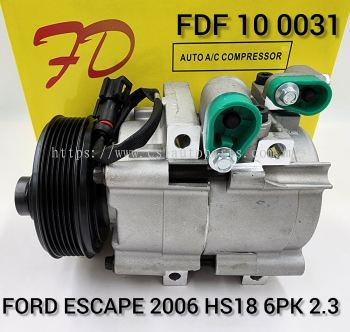 FDF 10 0031 F/Escape 2006 HS18 6PK 2.3 Compressor (NEW)