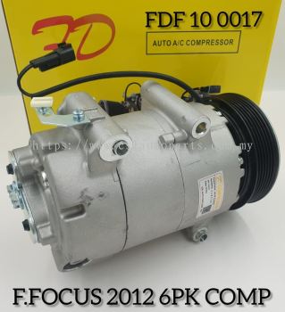 FDF 10 0017 F/Focus 2012 VS16 6PK Rear Pipe Compressor (NEW)