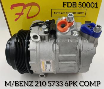 FDB 50001 M/Benz E210 7SBU16C 6PK 5733 Compressor (NEW)