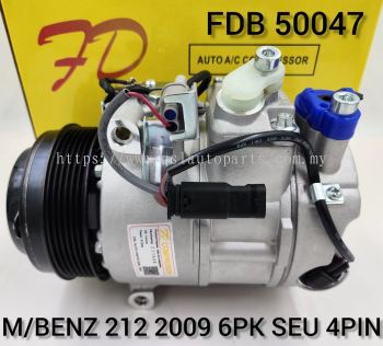 FDB 50047 M/Benz W212 2009 SEU 4PIN 6PK Compressor (NEW)