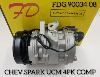 FDG 90034-08 Chevrolet Spark 05Y UCM08E 4PK Compressor (NEW)