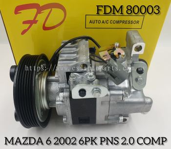 FDM 80003 Mz/6 02Y Panasonic 6PK 2.0 Compressor (NEW)