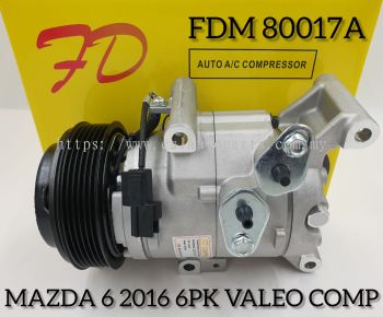 FDM 80017A Mz/6 16Y RS-13 6PK Valeo Compressor (NEW)