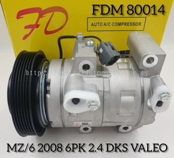 FDM 80014 Mz/6 08Y DKS 6PK 2.4 Valeo Compressor (NEW)