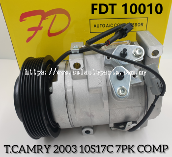 FDT 10010 T/Camry 03Y 10S17C-PR-SB 7PK Compressor (NEW)