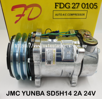 FDG 27 0105 JMC Van Yunba SD5H14 2A 24V Compressor (NEW)