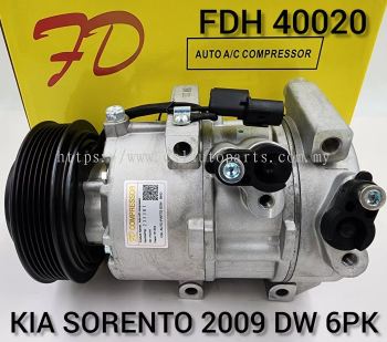 FDH 40020 K/Sorento 09Y Dowoon-17C 6PK Compressor (NEW)