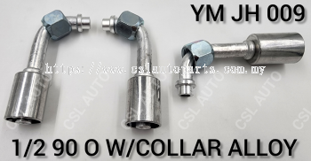 YM JH 009 1/2 X 90 O W/Collar Alloy Fitting