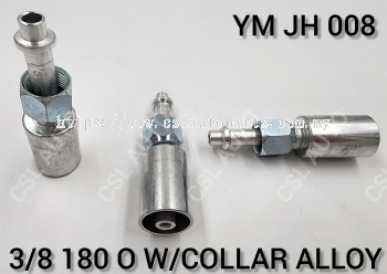 YM JH 008 3/8 X 180 O W/Collar Alloy Fitting