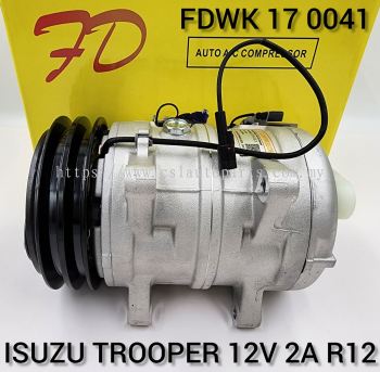 FDWK 17 0041 Isz/Trooper 2A 12V Compressor (NEW)