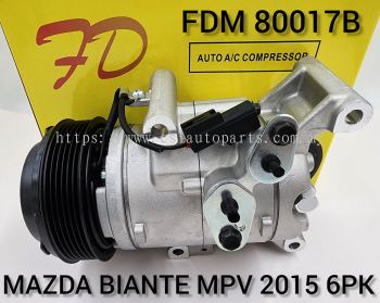 FDM 80017B MZ/Biante 15Y RS13 6PK Compressor (NEW)