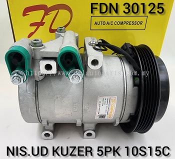 FDN 30125 Nis/UD Truck Kuzer 5PK 10S15C 152mm Compressor (NEW)