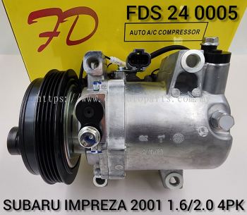 FDS 24 0005 SBR/Impreza 01Y 1.6 4PK CR14 Compressor (NEW)