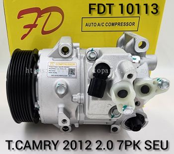 FDT 10113 T/Camry 12Y 7SB19C-2CV 7PK 2.0 9080 Compressor (NEW)