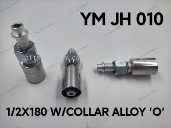 YM JH 010 1/2X180 O W/Collar Alloy Fitting 