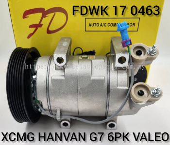 FDWK 17 0463 XCMG Hanvan G7 .AC 6PK VALEO Compressor (NEW)