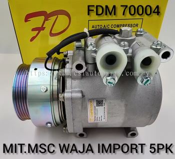 FDM 70004 Mit/Waja MSC90C 5PK Compressor (NEW)