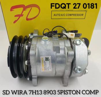 FDQT 27 0181 P/Wira 7H13 SD5-07L 8903 Compressor (NEW)