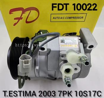 FDT 10022 T/Estima 03Y 10S17C-PR-RLTI 7PK 2.4 Compressor (NEW)